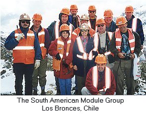 The South American Module Group at Los Bromes, Chile