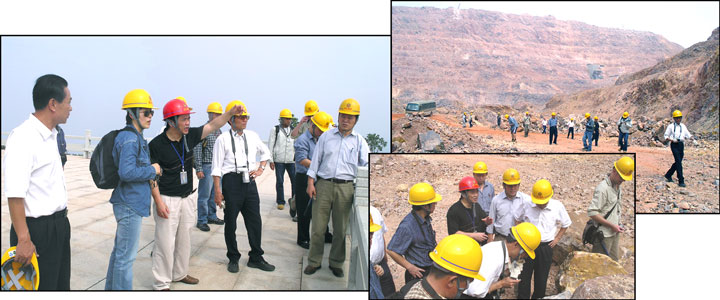 In the Zijinshan Mine