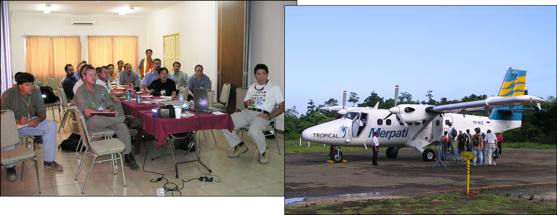 Presentation and departure from Sumbawa