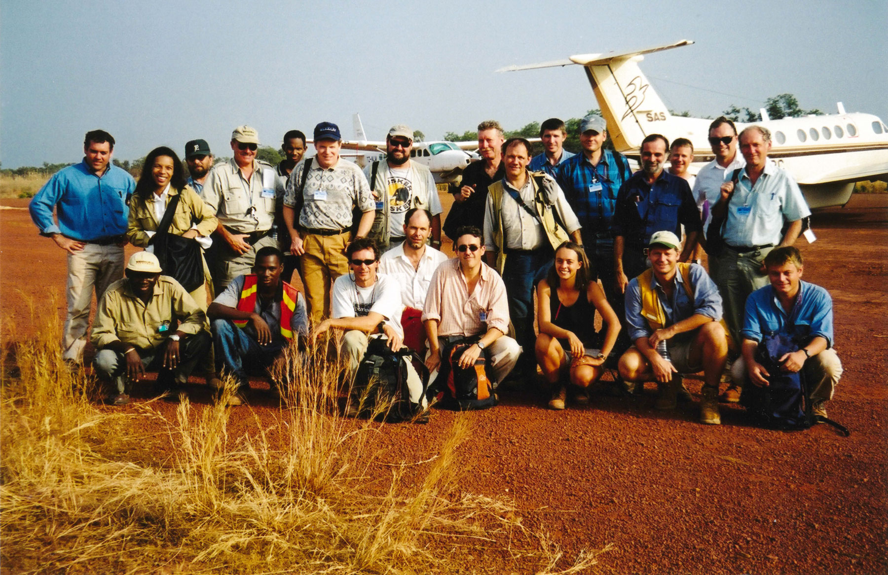 [The Module 2B Group at Morila, Mali.]