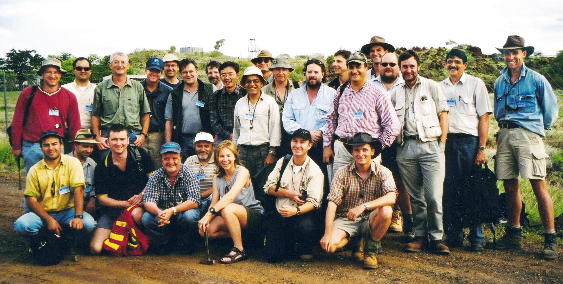 [Tour Group on the Cloncurry Workshop, Qld]