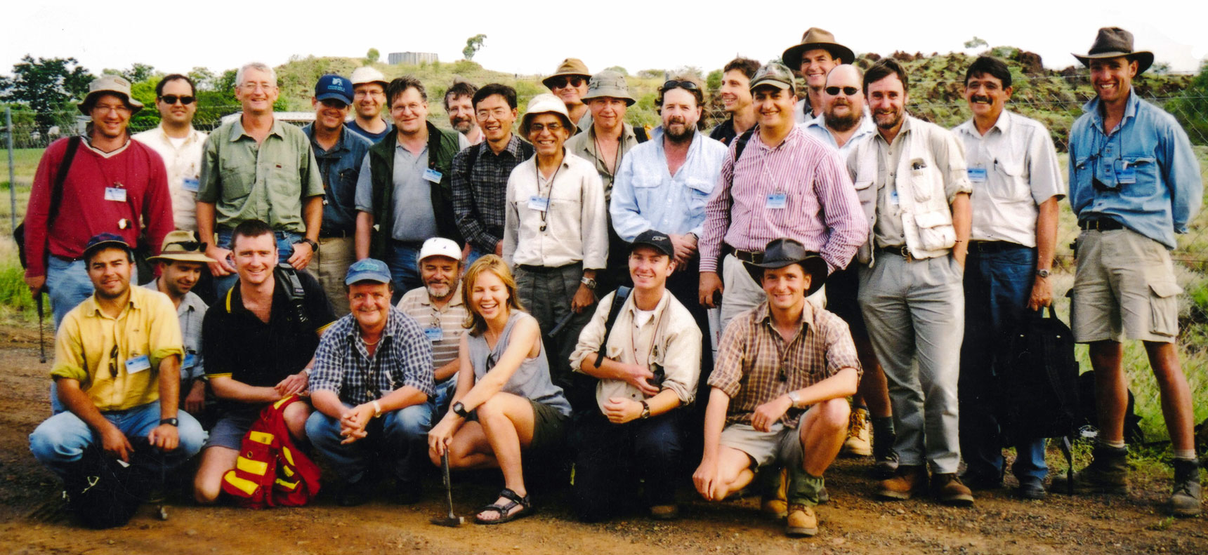 [Tour Group on the Cloncurry Workshop, Qld]