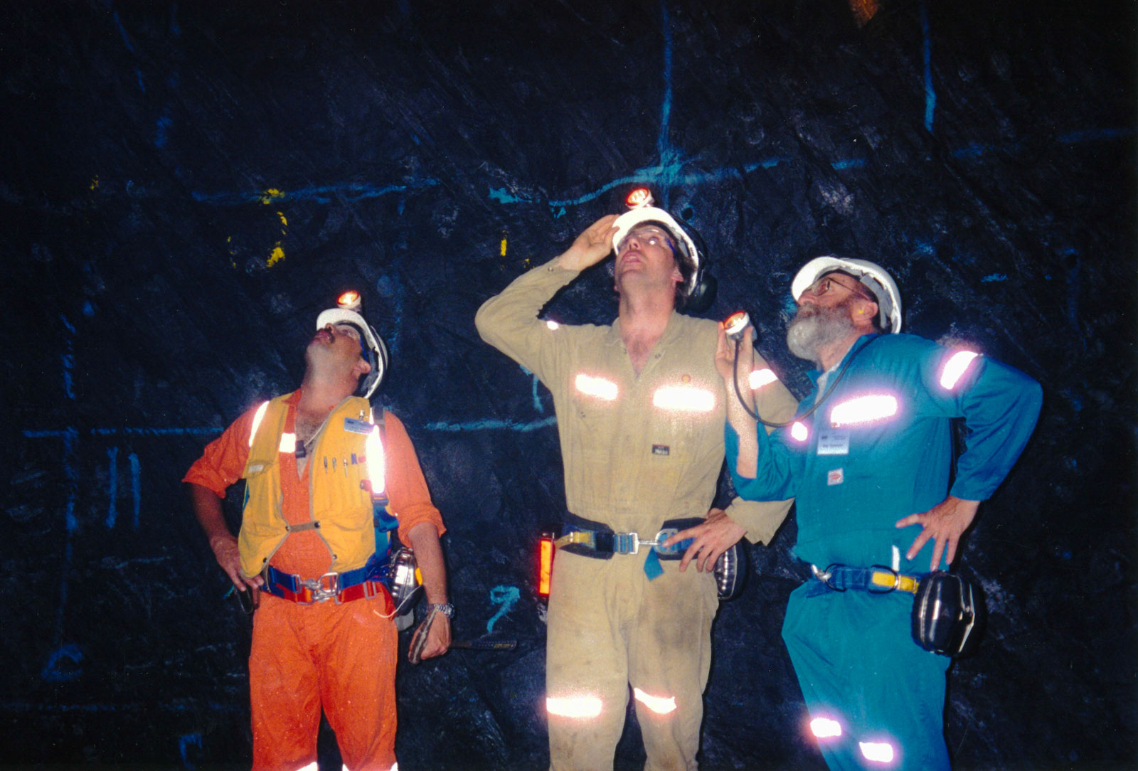 Underground at Newcrest Mining's Ghost Crab deposit.