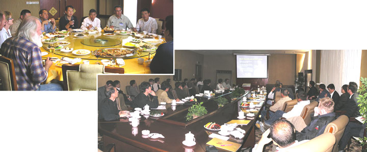 [Zhaojin lunch and discussions]